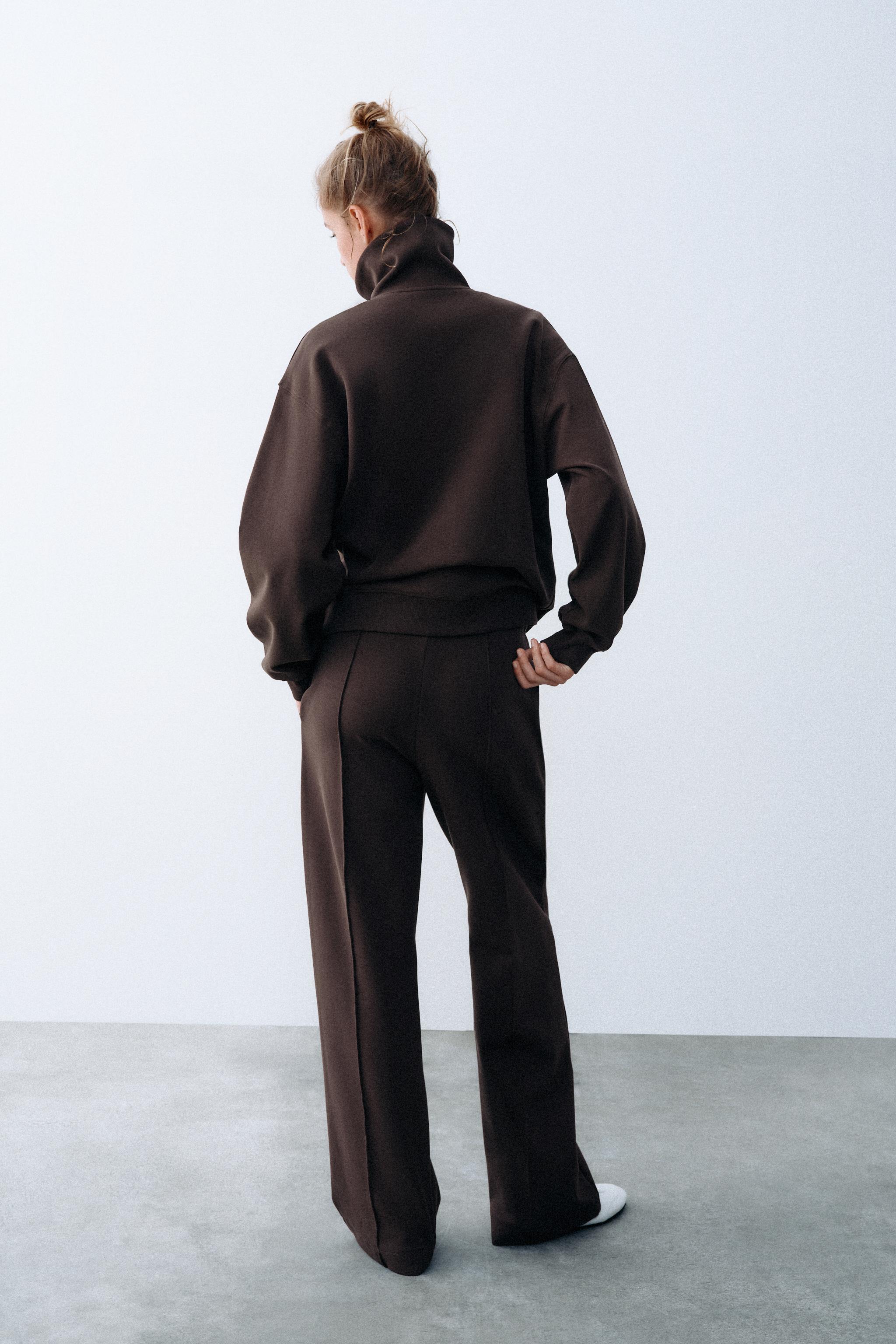 INTERLOCK ZIP-UP SWEATSHIRT